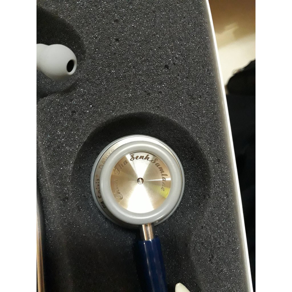 Ống nghe y tế 2 mặt dòng Deluxe Spirit CK-S601PF free khắc tên bảo hành chính hãng 12 tháng (Inbox chọn màu nha)