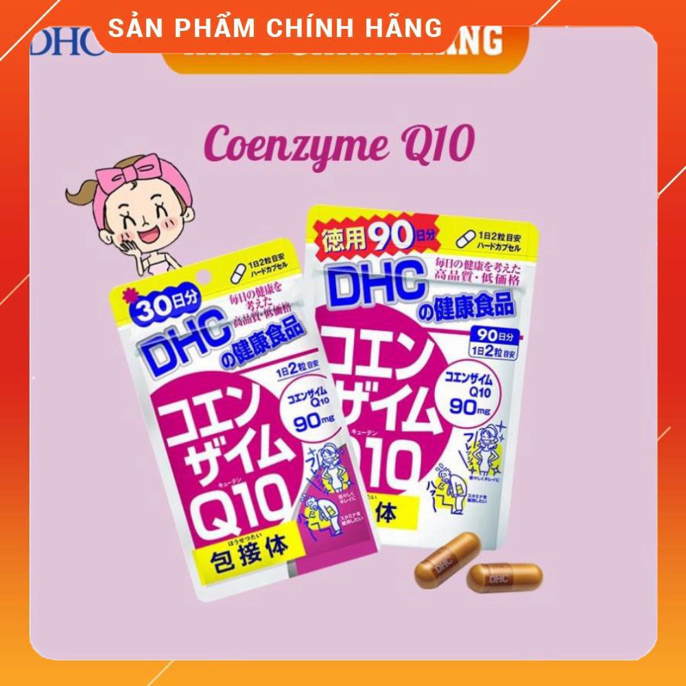 30 Ngay Vien Uống Chống Lao Hoa Trẻ Da Dhc Coenzyme Q10 30 Ngay 60v Goi Cho Kiểm Hang Shopee Việt Nam