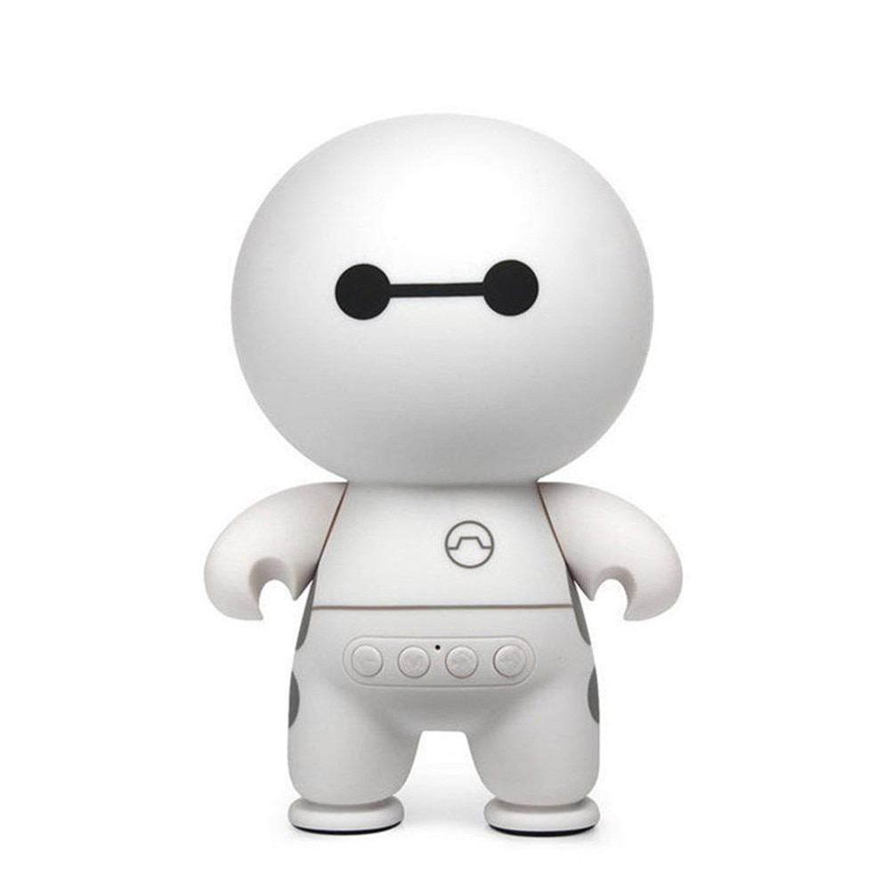 Loa Bluetooth Mini Hình Nhân Vật Baymax Dễ Thương