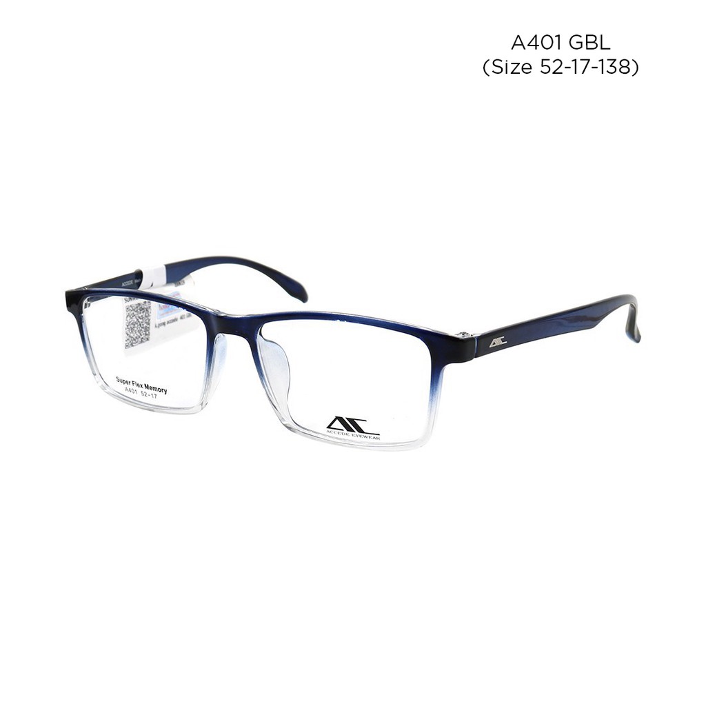 AC2063 - A400 - Gọng kính Accede unisex) chính hãng Korea - kèm tem chống hàng giả