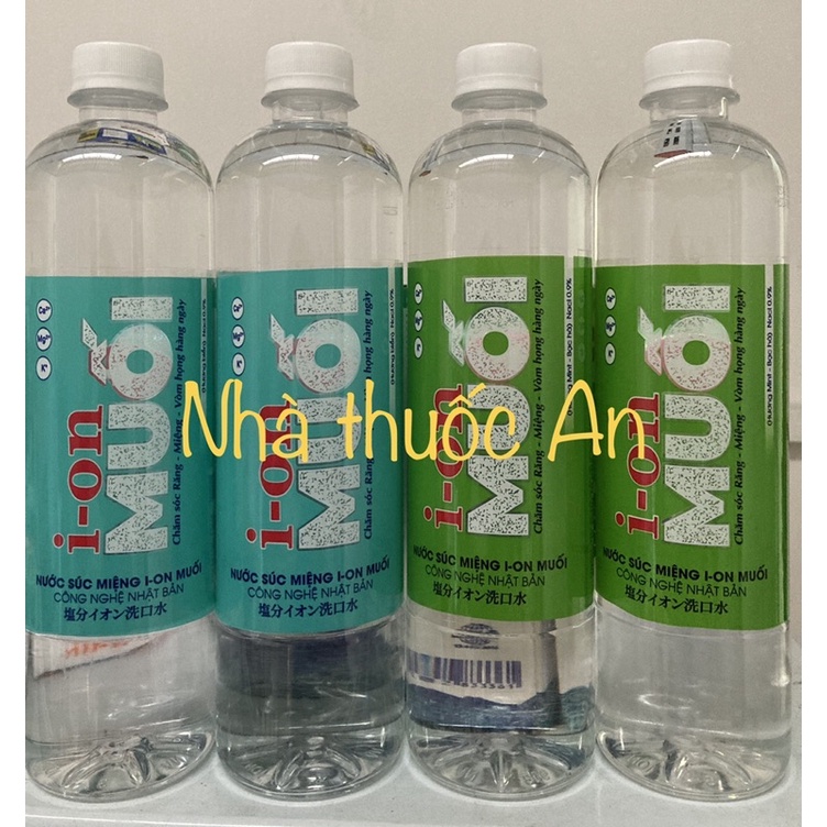 Nước muối ion muối súc miệng Fujiwa 680ml