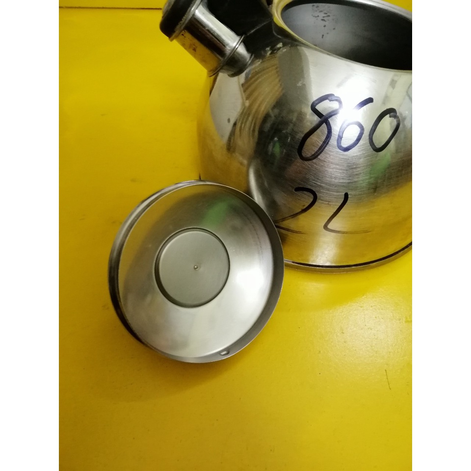 Ấm inox có còi hú nội địa Nhật (2L) (mã 860), Dùng được bếp từ