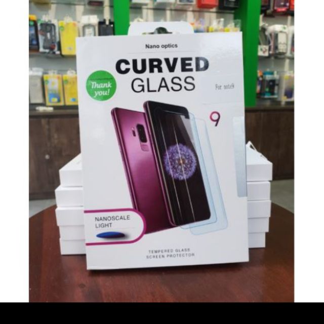 Kính cường lực Galaxy Note 7/8/9 Full keo UV