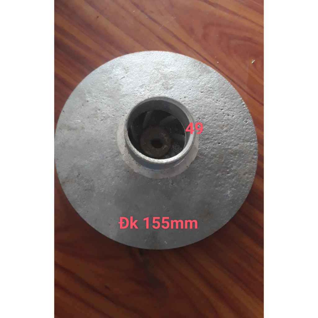 CÁNH QUẠT MÁY BƠM NƯỚC CHÌM 1,5HP - 2HP KĐ 155MM CÁNH QUẠT MÁY BƠM NƯỚC CHÌM 1.1KW