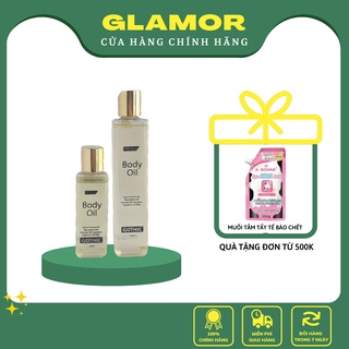 Dầu dưỡng da body oil gothic 150ml - 250ml cải thiện tình trạng viêm nang lông glamor