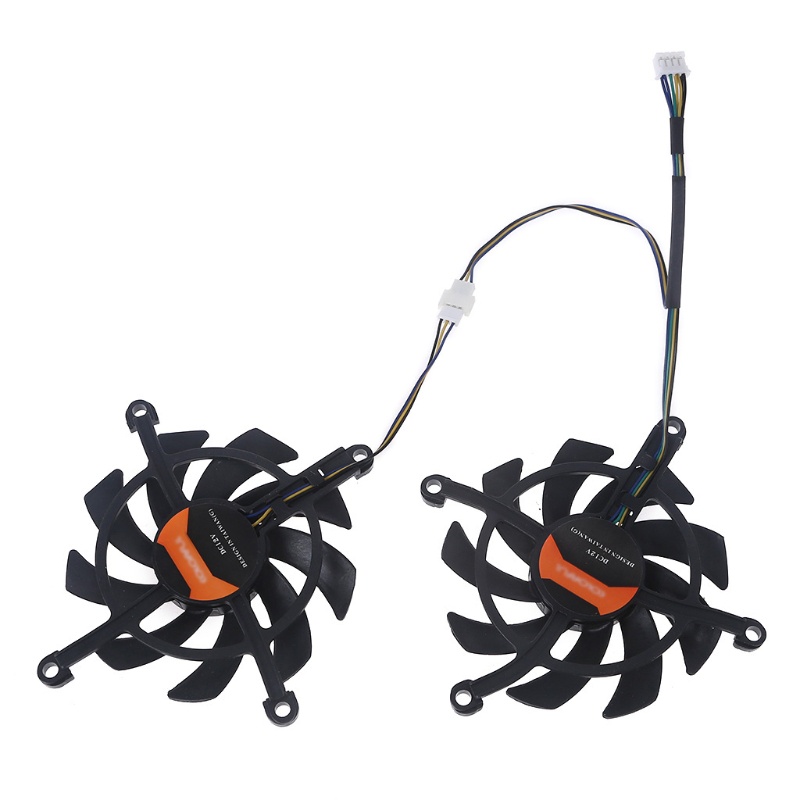 2 Quạt Tản Nhiệt Đồ Họa VGA 4Pin 12V Cho GTX 1660 SUPER GTX 2060