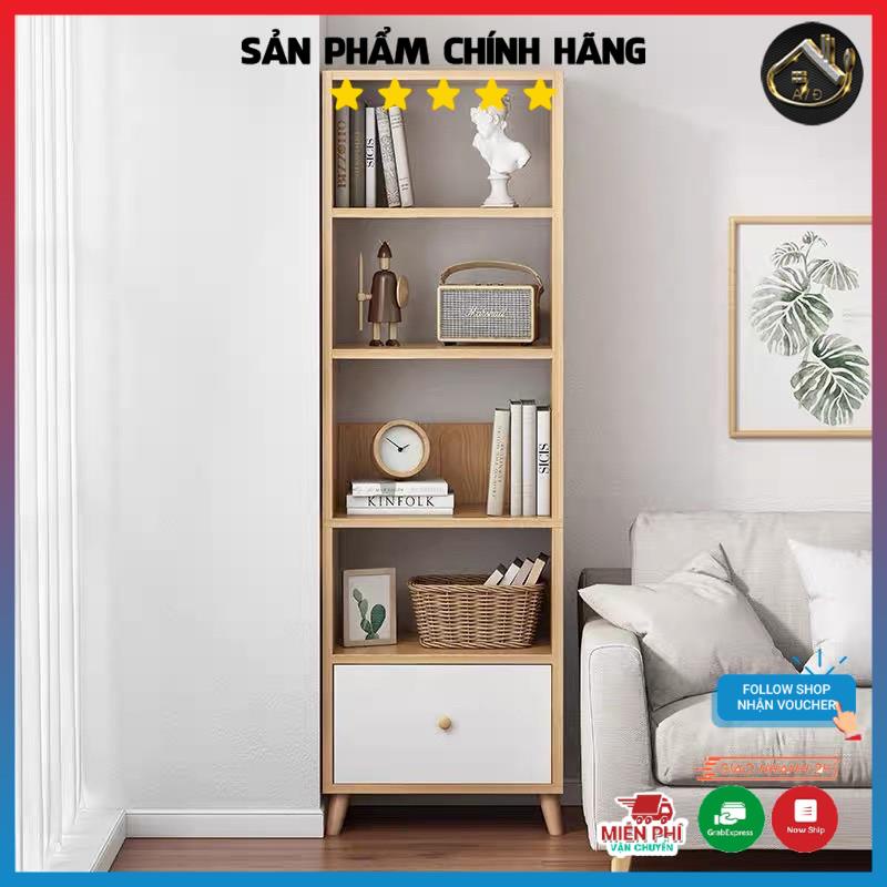 Kệ gỗ bắc âu đa năng , trang trí, gọn gàng nhà cửa chất gỗ MDF dễ dàng lắp ráp, kích thước đa dạng