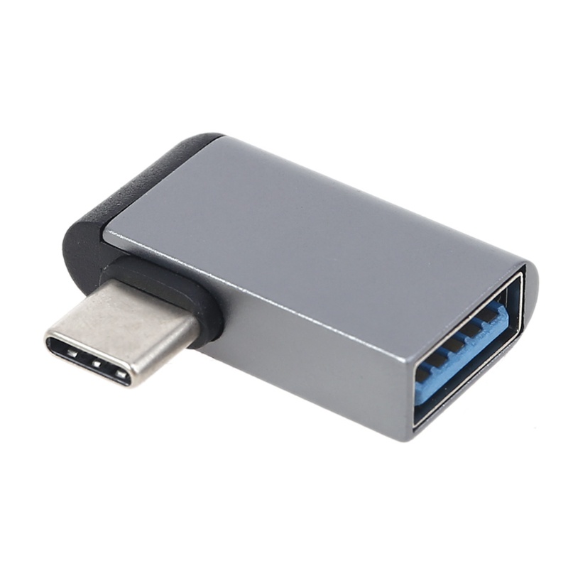 Đầu Chuyển Đổi Usb C Sang Usb 3.0 Otg 90 Độ Bằng Kim Loại Cho Macbook Laptop - Samsung Hua-Wei Tablet Điện Thoại Di Động