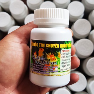 Tím Chuyên Dụng Tắm Cá Sát Khuẩn Hồ Cá
