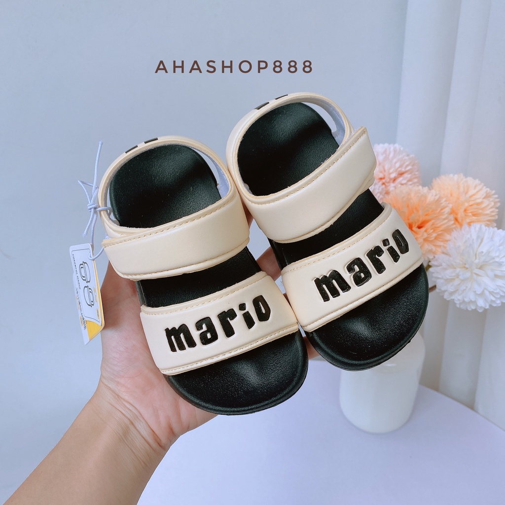 Dép Sandal Đế Siêu Nhẹ Siêu Êm Chính Hãng Mario Cho Bé Trai 2-5 Tuổi K132
