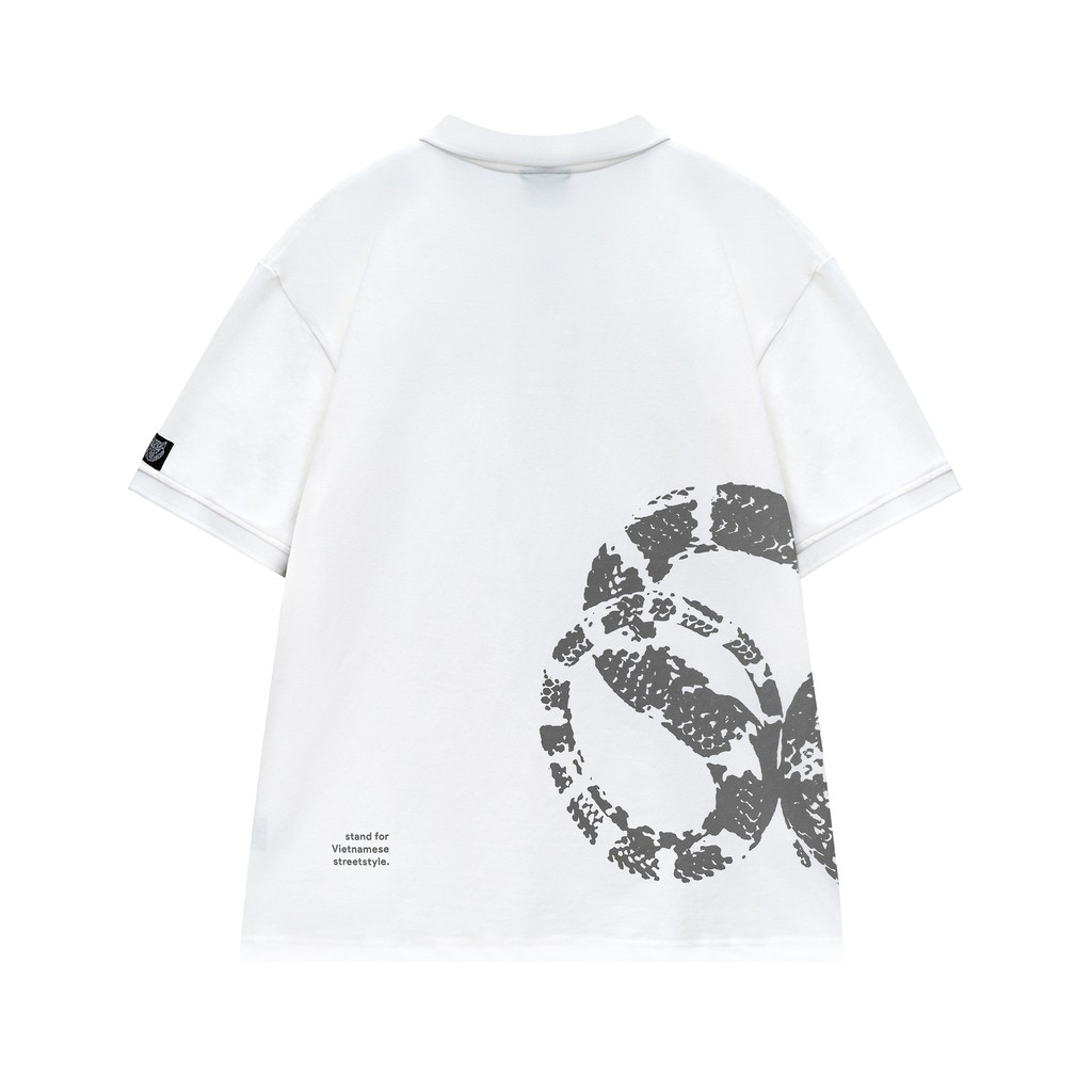 Áo thun polo HADES - SNAKE BLACK | BigBuy360 - bigbuy360.vn