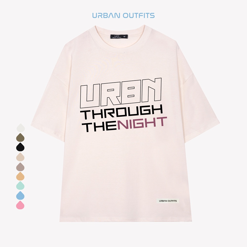 Áo Thun Tay Lỡ Form Rộng URBAN OUTFITS  ATO133 Local Brand In Hình ver 2.0 Chất Vải 100% Compact Cotton 250GSM
