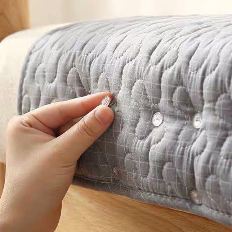 Vải Ga Bọc Ghế Sofa Nhung Gân Dày Đẹp Sang Trọng Trang Trí Nhà Cửa