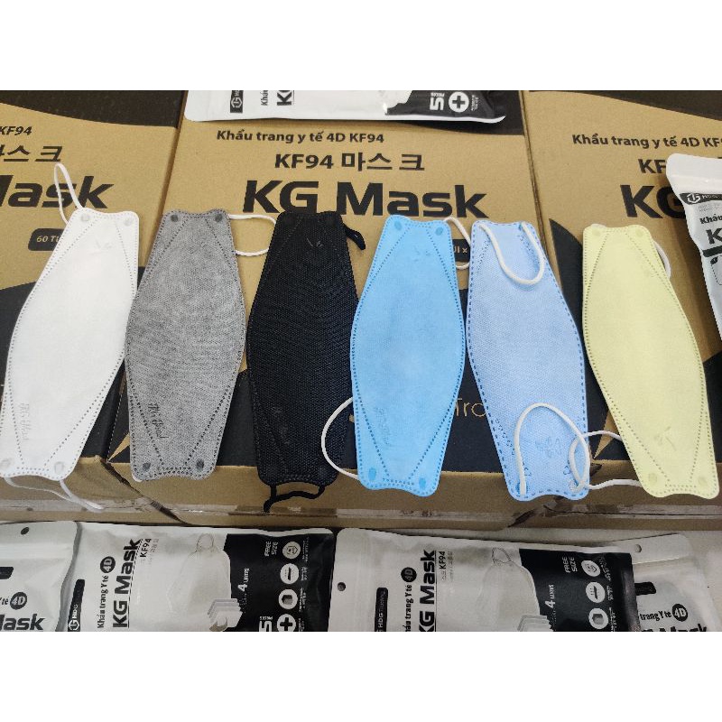 1 Gói 5cái khẩu trang KG MASK KF94,LANDMASK,KJ95,YUKI,HELLO 4D MASK hàng công ty chính hãng | BigBuy360 - bigbuy360.vn