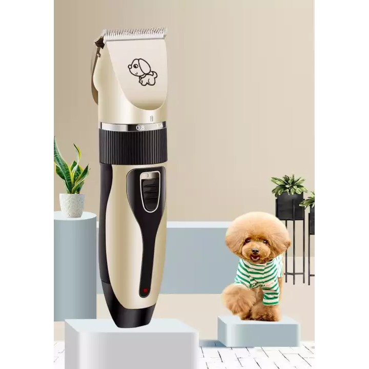 USB6800 -Tông đơ máy cắt lông chó mèo chuyên dụng dùng grooming spa (đủ phụ kiện) Tông đơ Pin sạc USB