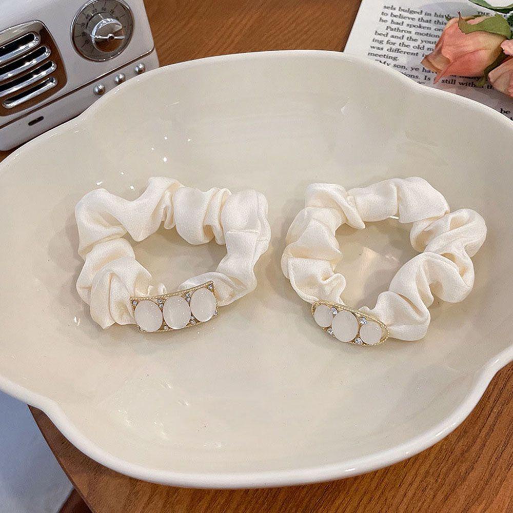 Dây Buộc Tóc Vải Satin Cỡ Lớn Co Giãn Thời Trang Cho Nữ|Dây Cột Tóc Thiết Kế Xinh Xắn Thời Trang Cho Nữ