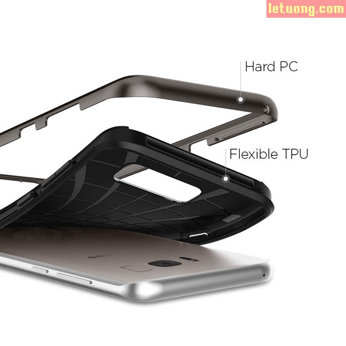 Ốp lưng Galaxy S8 Spigen Neo Hybrid ( USA ) tặng dán lưng Carbon