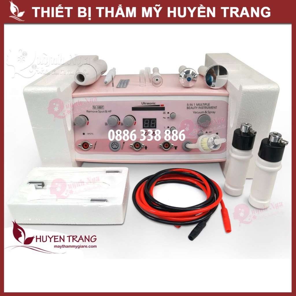 Máy Đa Năng Thẩm Mỹ 5 Trong 1 M1897 - Thẩm Mỹ Huyền Trang