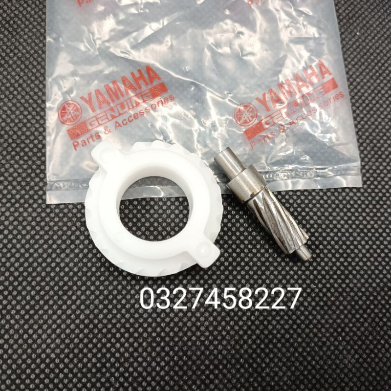 Cặp nhông sâu công tơ mét thắng đùm xe Sirius, Jupiter zin