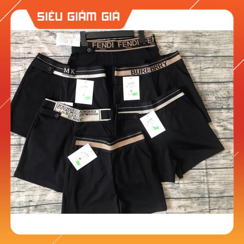 [Rẻ vô Địch] Quần Sooc Cạp Cao.Có Sai đại Trên 60kg