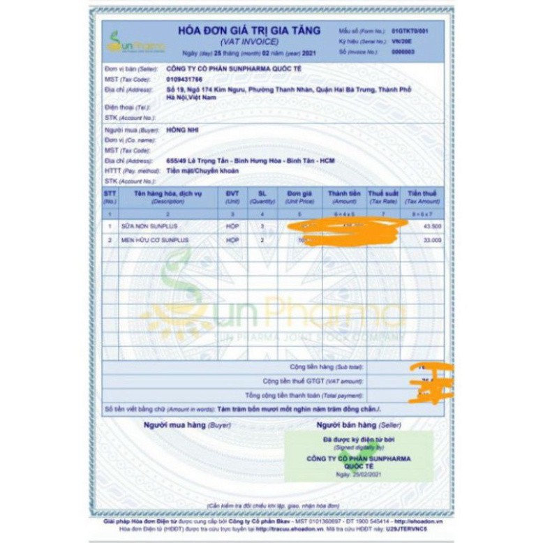 Sữa non và men sống hữu cơ Sunplus +Qùa Tặng
