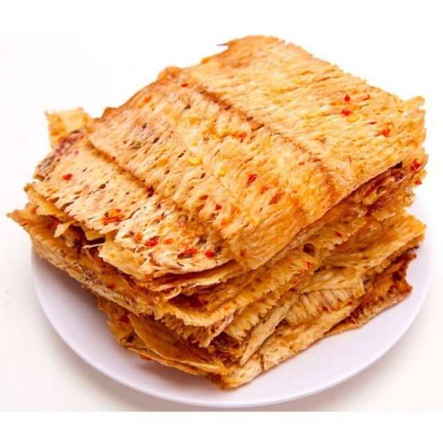 mực sữa rim cay cán nguyên ngon 100gr - Đặc sản Nha Trang