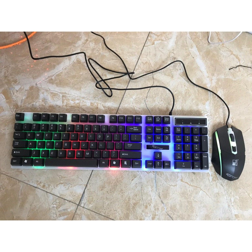 Bàn phím kèm chuột Giả Cơ G21 PRO Có LED | BigBuy360 - bigbuy360.vn