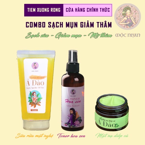 Toner hoa sen MỘC NHAN dưỡng ẩm, cấp nước, sạch sáng da từ hoa sen, nước cân bằng da cho mọi loại da - 100ml | BigBuy360 - bigbuy360.vn