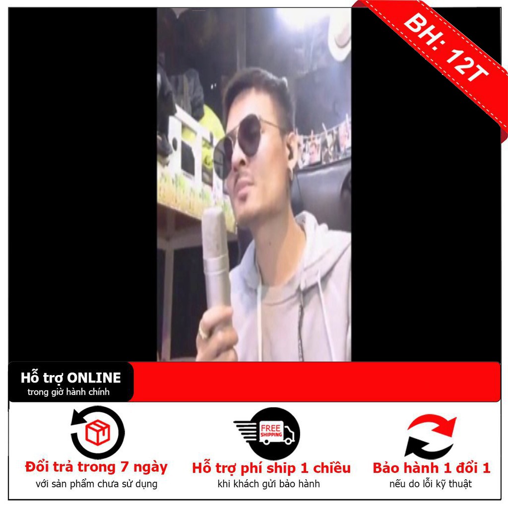 [ HÀNG CHẤT LƯỢNG] Micro thu âm iSK AT 100 mic để live stream hàng chuẩn chính hãng ( mic Hoa Vinh hát) - Giá tốt nhất m