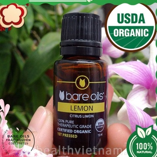 Tinh dầu chanh vàng - Lemon Essential Oil 15ml