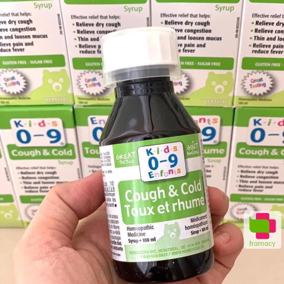 Siro Kids Relief Cough & Cold Syrup, USA/Canada (100ml) giúp giảm đa triệu chứng cho bé từ 0 đến 12 tuổi