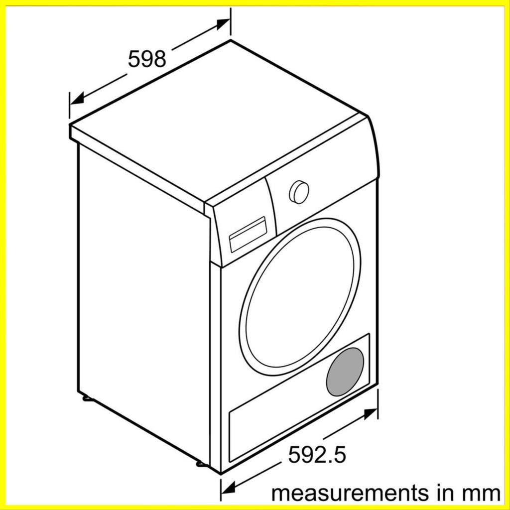 Máy sấy quần áo Bosch WTW87561SG - SERI 8 TGB nhập khẩu nguyên chiếc ( Cam Kết Chính Hãng )