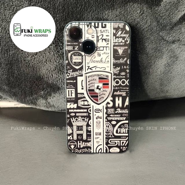 Tấm dán Skin FULL VIỀN Dành Cho 13ProMax 12ProMax 11ProMax XSMAX X XS XR 7PLUS 6PLUS FukiShop