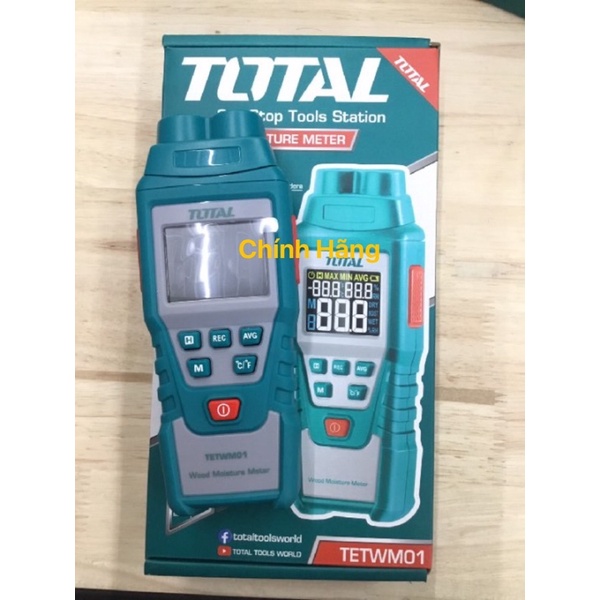 TOTAL Máy đo độ ẩm gỗ TETWM01  (Cam kết Chính Hãng 100%)