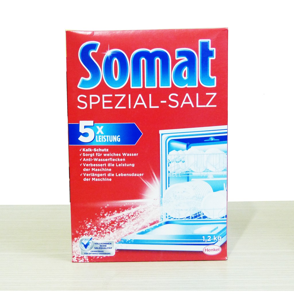 Muối rửa ly Somat Special Salt 1,2 Kg