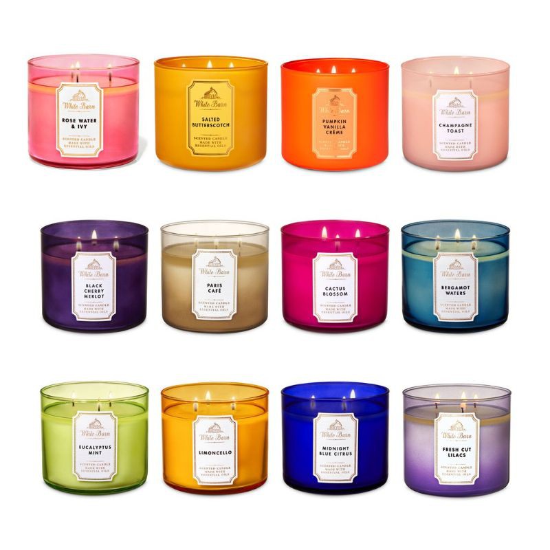 [Bill Us] Nến thơm Bath and Body Works BBW Loại 3 bấc hàng Mỹ