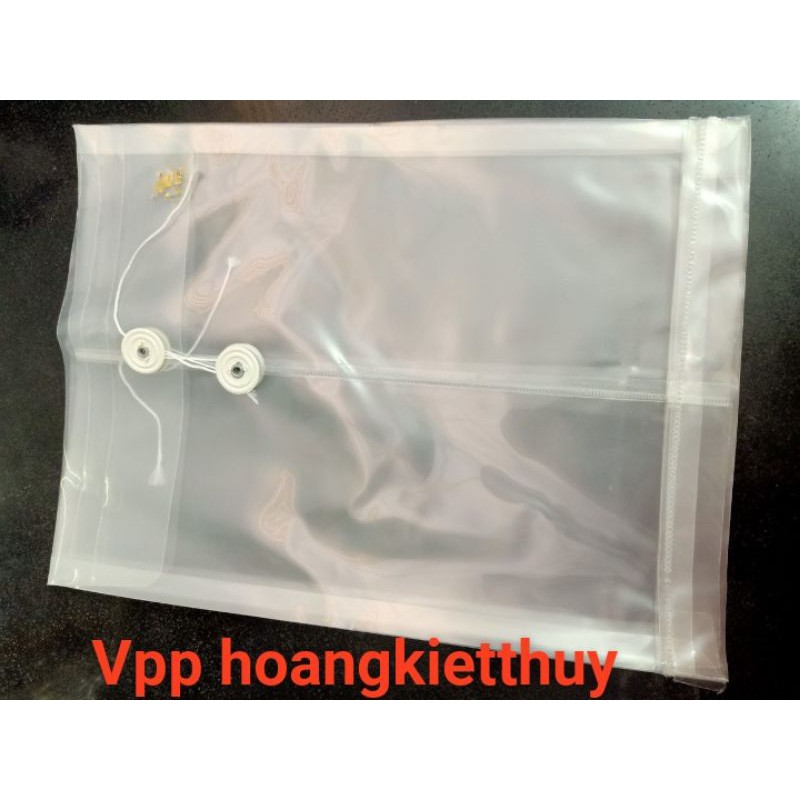 Combo 12 cái bìa nhựa quấn dây Trà My Khổ A4, F4