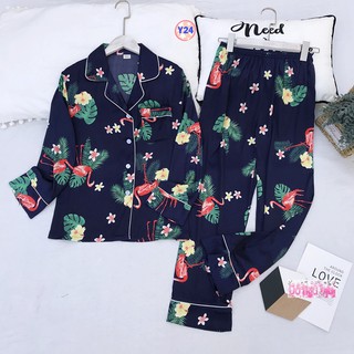 Pijama Lụa Cao Cấp Dài Tay Y2