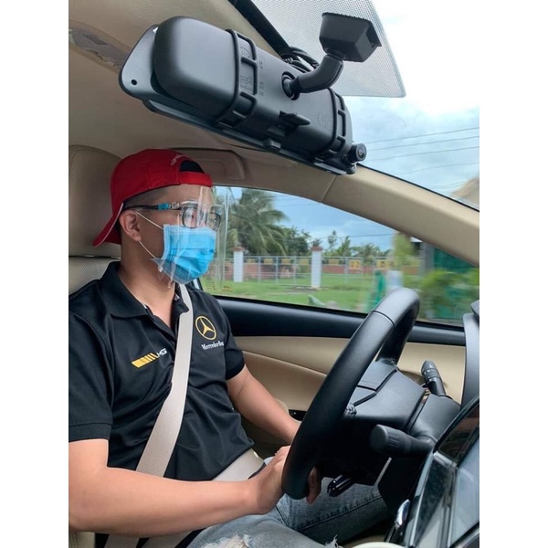 Áo thun Polo cao cấp mercedes tay ngắn cổ bẻ vải co dãn thoáng mát, không nhăn AMG