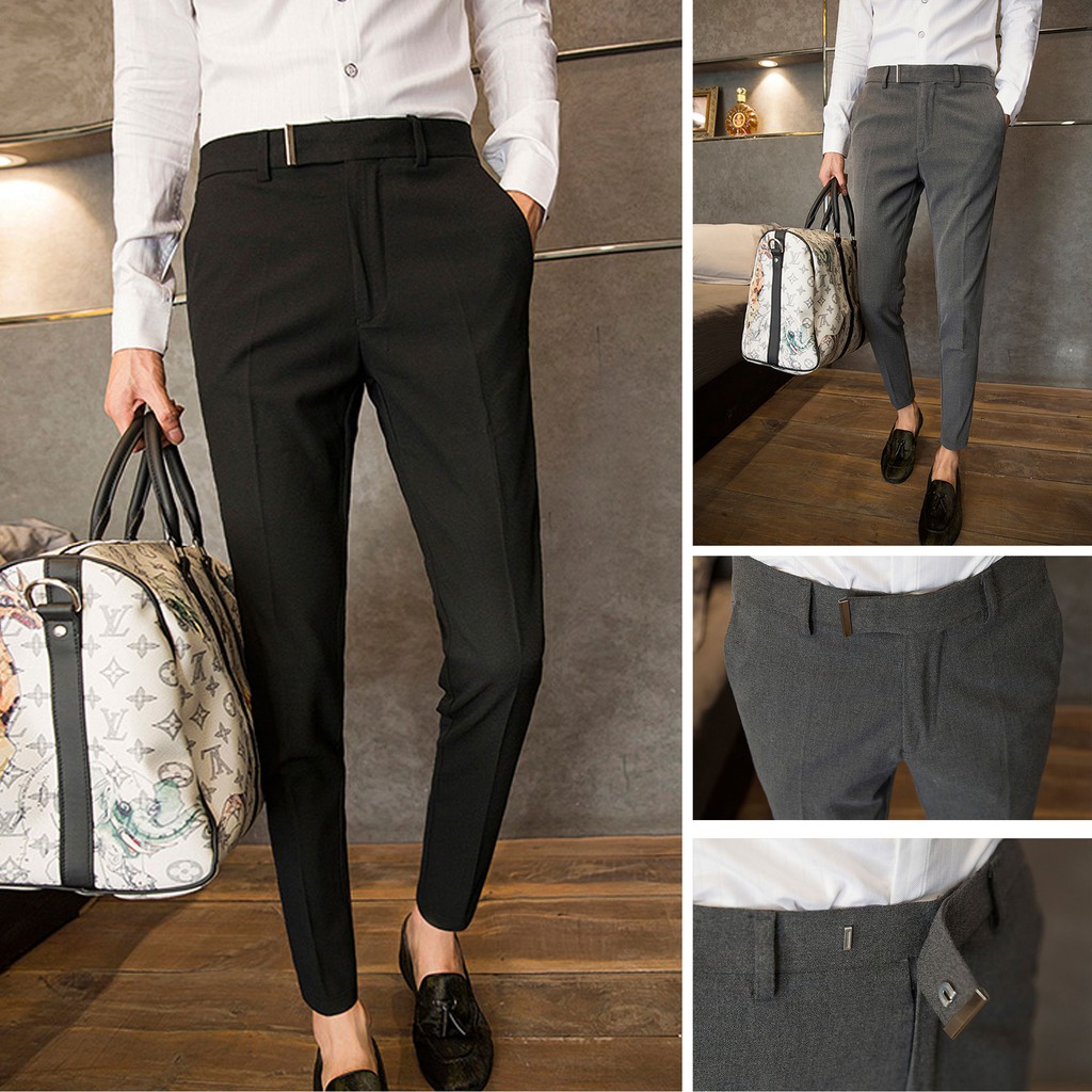 Quần Tây Nam Soái Ca Co Giãn Tốt Không Phai Không Nhăn