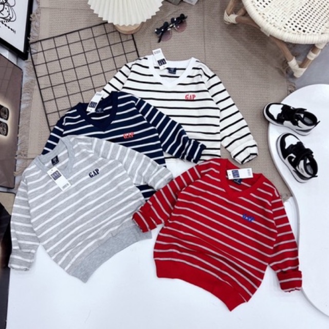(jean baby) áo phông dài tay chất nỉ da cá đẹp (8-27kg)