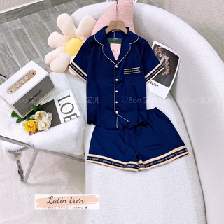 Pyjama Mặc Nhà - Đồ Bộ Pyjama Lụa Latin Thoải Mái - FreeSize