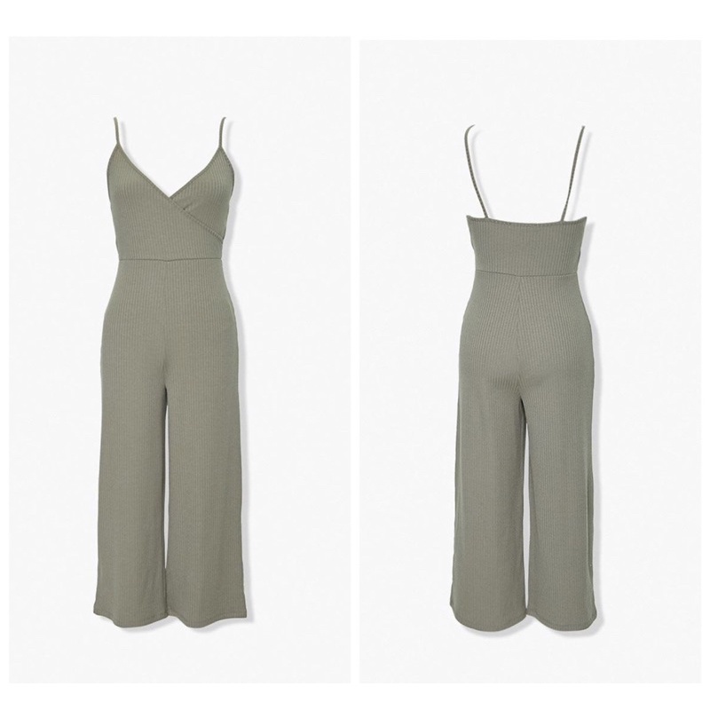 [Vana shop] BỘ JUMPSUIT thun gân dư xịn f21