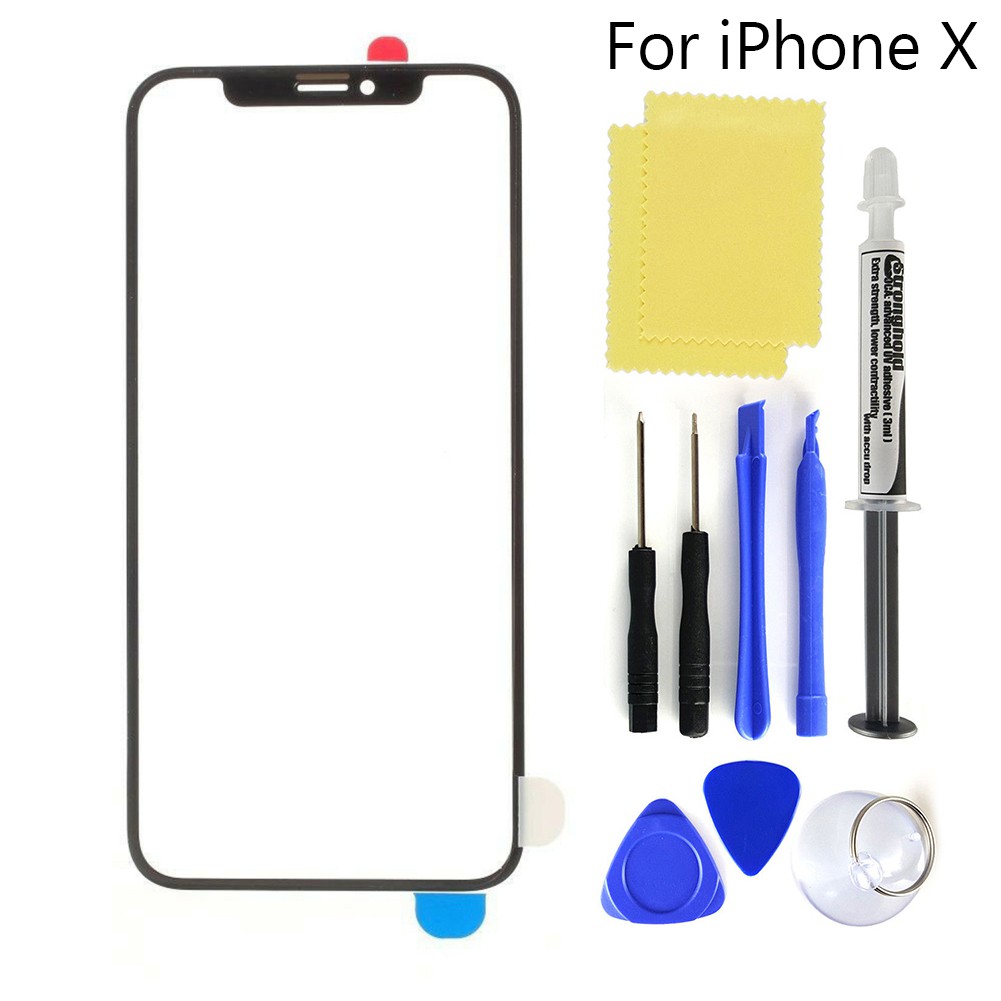 Bộ Kính Cường Lực Thay Thế Cho Màn Hình Điện Thoại Iphone X Xr Xs 11 Pro Max