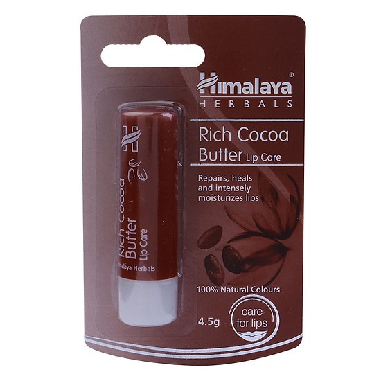 Son Dưỡng Môi Tinh Chất Bơ CaCao Himalaya Rich Cocoa Butter Lip Care 4.5g