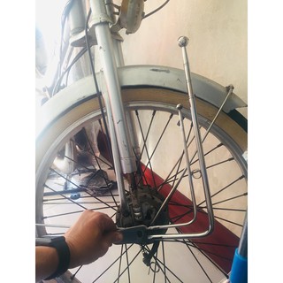 cột treo cờ phía trước cho xe 67+cub