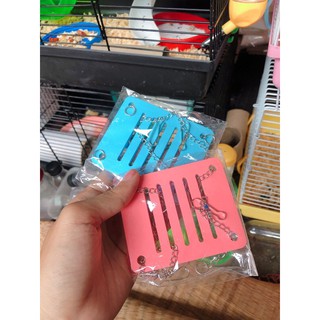 xích đu gỗ ép treo cho hamster