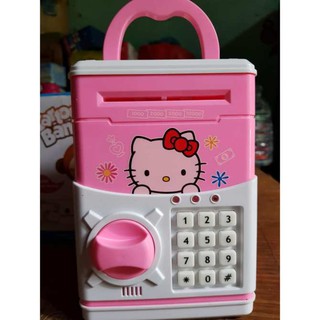 Két Sắt Điện Tử Mini Dành Cho Bé Hình Doremon/ Hellokity