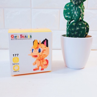 Mini Block - Meowth (pokemon) - Đồ chơi xếp hình lego