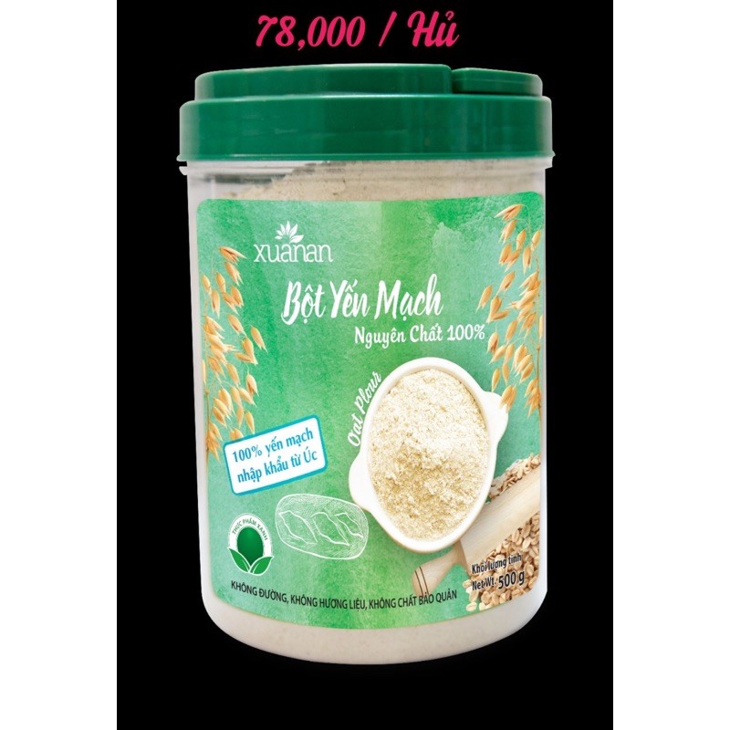 Bột yến mạch xuan an hủ 500g